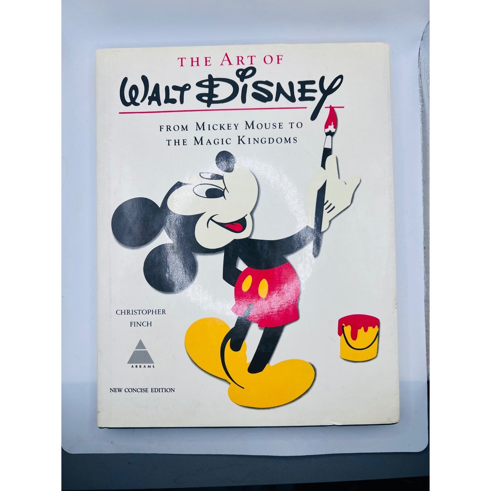 The Art Of Disney From Mickey Mouse to Magic Kingdoms Christopher Finch‎ 1975